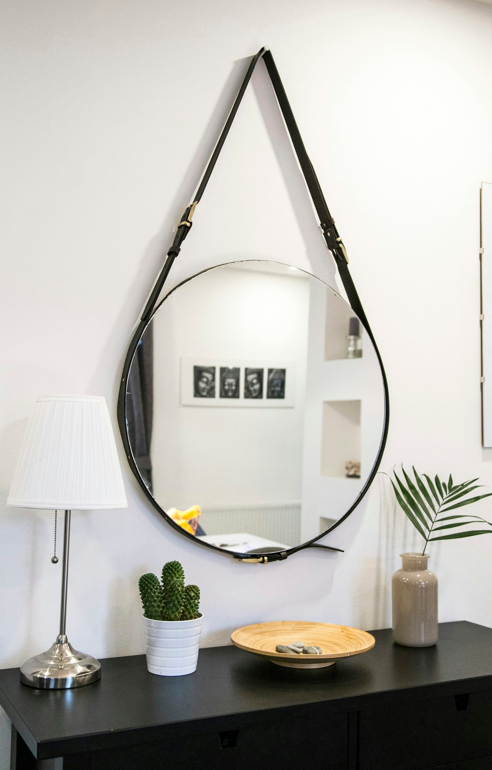 Wandspiegel, rund